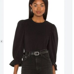 NATION LTD Frances Renaissance Sleeve Sweatshirt